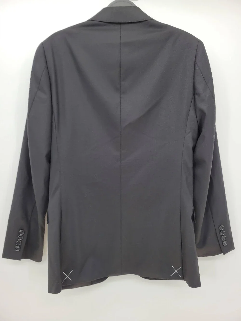 J Crew Ludlow Slim-fit suit jacket in Italian wool $550 Retail Size 34S Black
